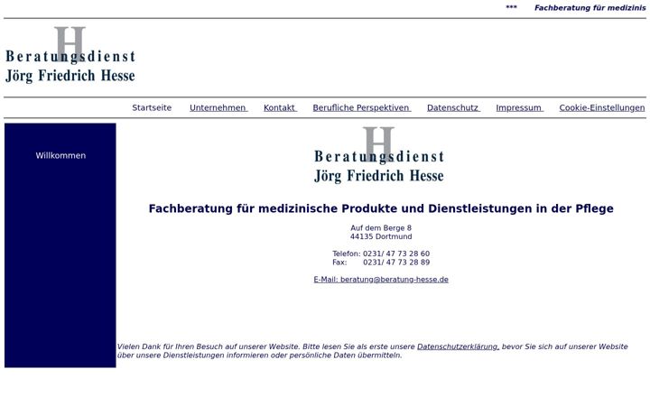 Ekrano kopija beratung-hesse.de