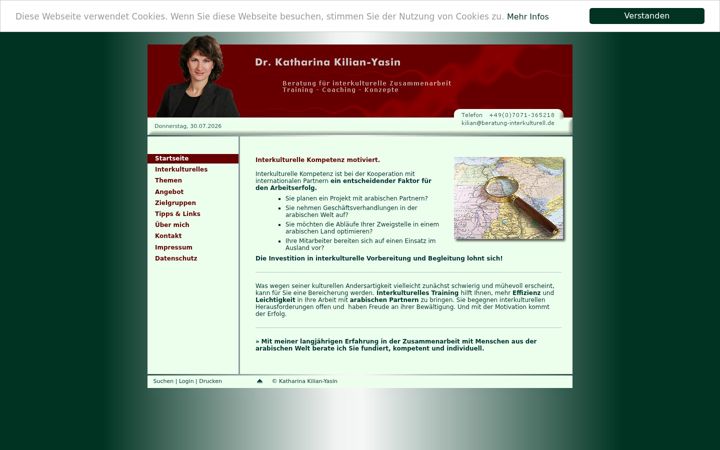 Screenshot of beratung-interkulturell.de
