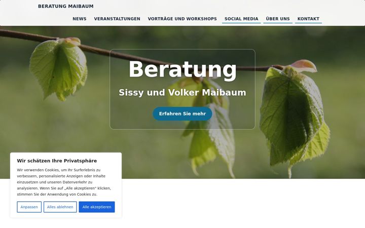 Ekrano kopija beratung-maibaum.de