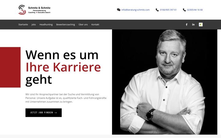 Screenshot of beratung-schmitz.com