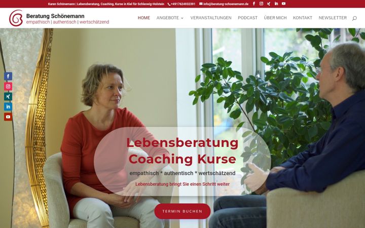 Screenshot of beratung-schoenemann.de