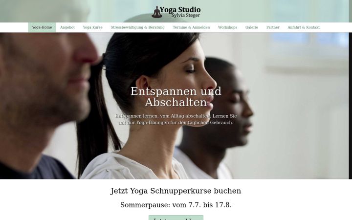 Captura de pantalla de beratung-steger.de