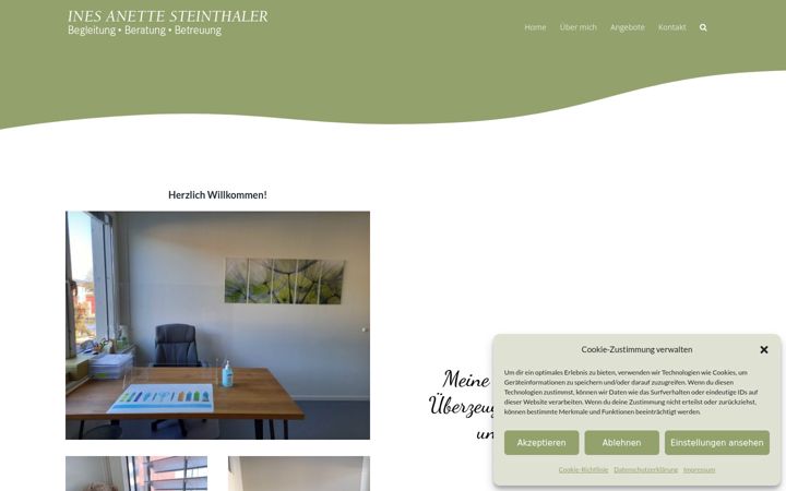 Screenshot of beratung-steinthaler.at