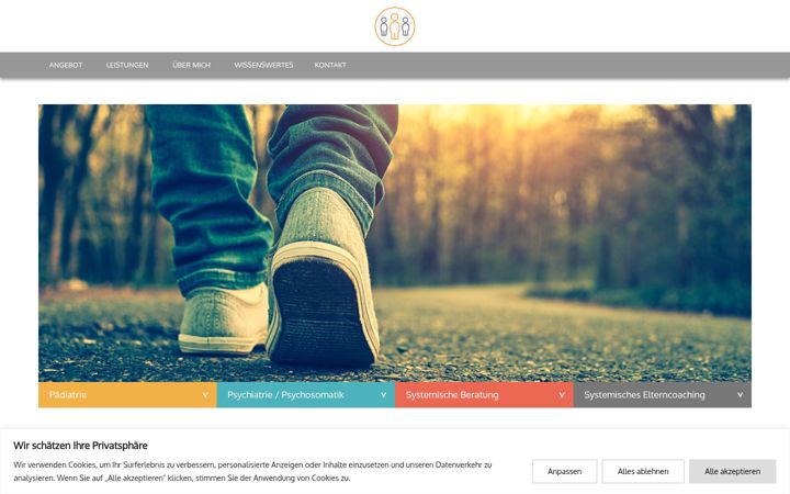 Screenshot of beratung-therapie-laufer.de