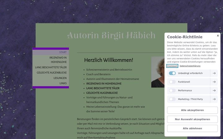 Screenshot of beratungen-haebich.de