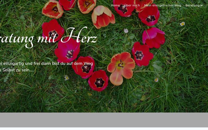 Screenshot of beratungmitherz.net