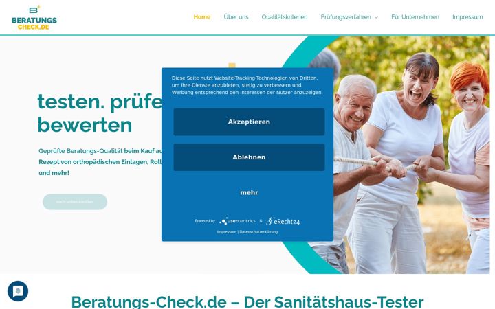 Screenshot of beratungs-check.de