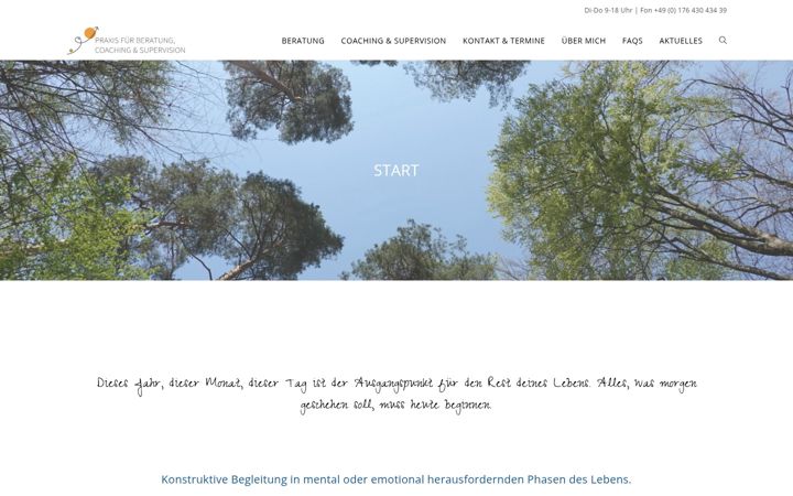 Screenshot of beratungspraxis-tamm.de