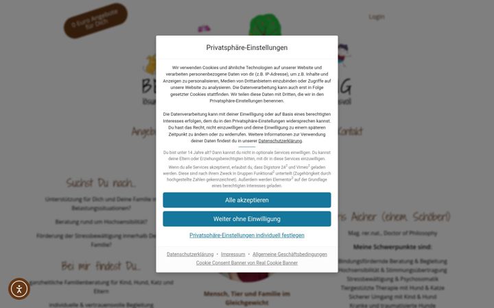 Screenshot of beratungundtraining.at