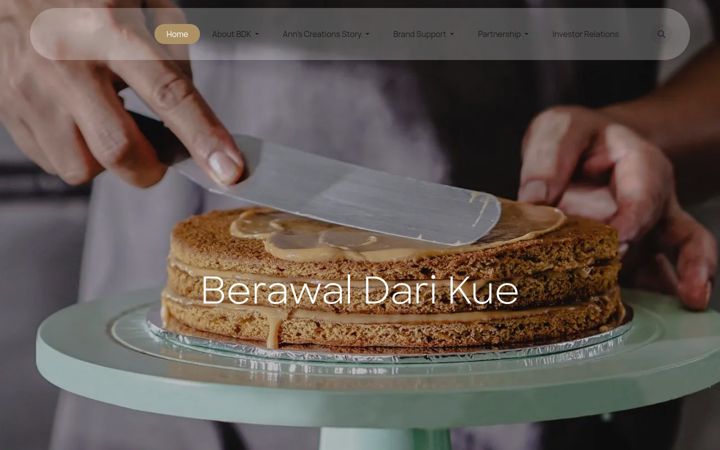 Screenshot of berawaldarikue.com