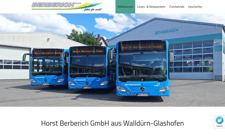 Screenshot of berberich-gmbh.de