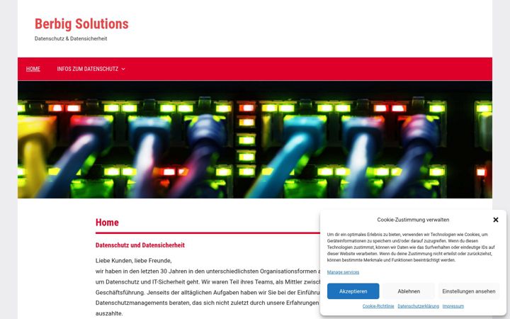 Zrzut ekranu berbig-solutions.de