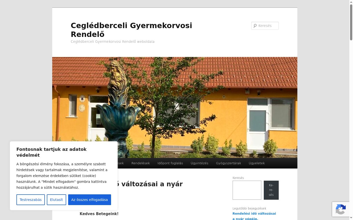 Ekrānuzņēmums ar piekrišanas baneri, kas tika rādīts pirms jebkādas mijiedarbības