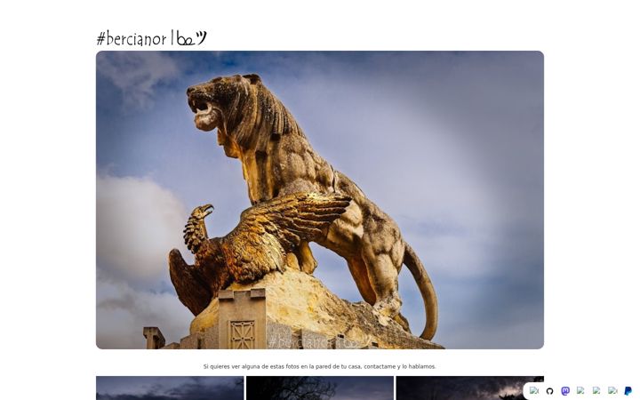 Screenshot of bercianor.es
