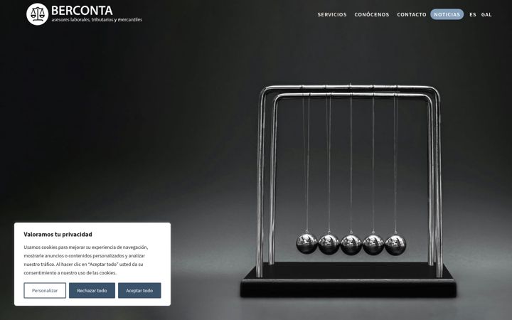 Screenshot of berconta.com