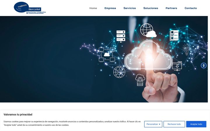Screenshot of bercotel.es