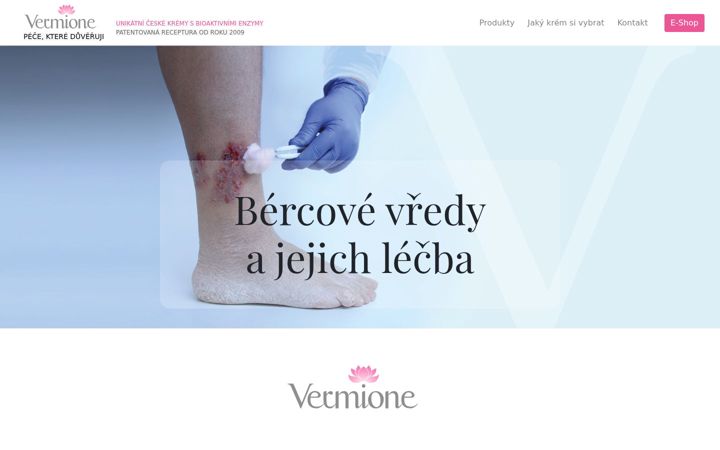 Screenshot of bercove-vredy.cz