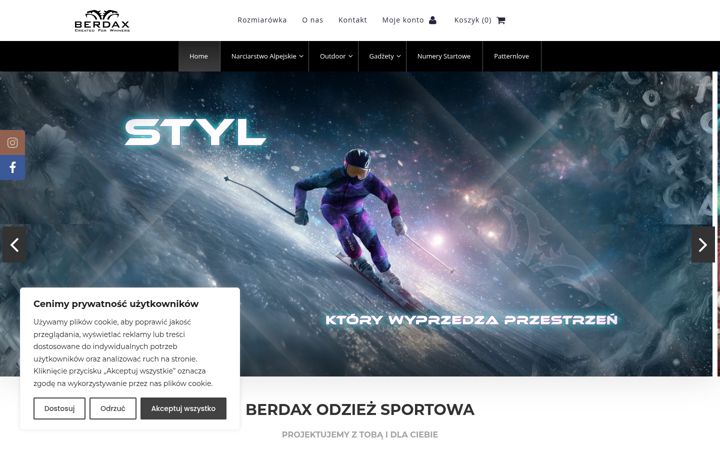 Screenshot of berdax.pl