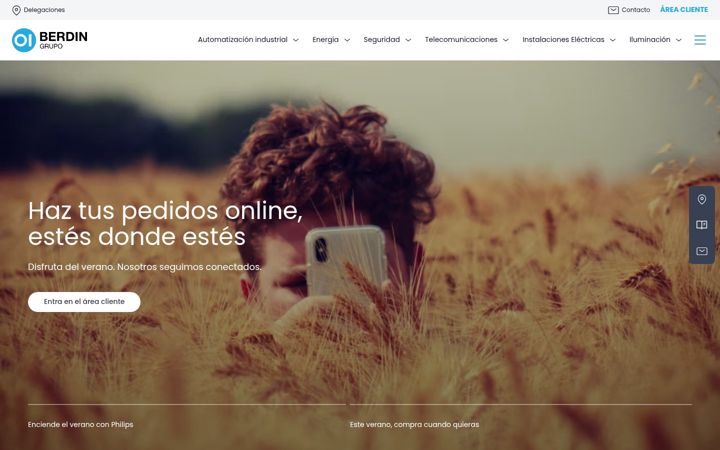 Screenshot of berdin.com