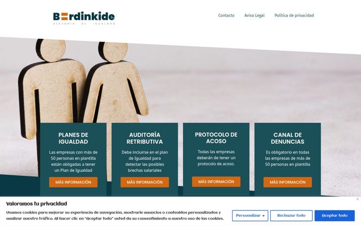 Screenshot of berdinkide.com