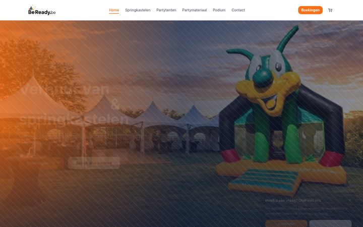 Screenshot of beready.be