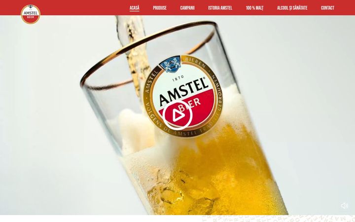 Screenshot of bereamstel.ro