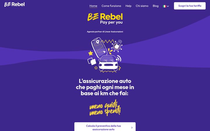 Screenshot of berebel.it