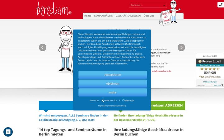 Screenshot of beredsam.de
