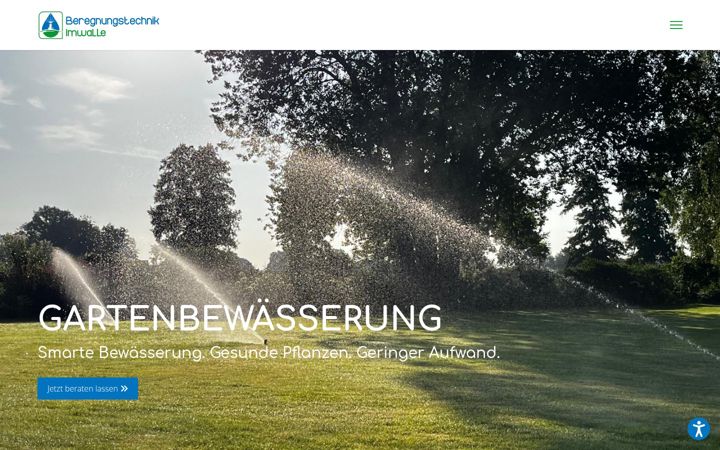Screenshot of beregnung-imwalle.com