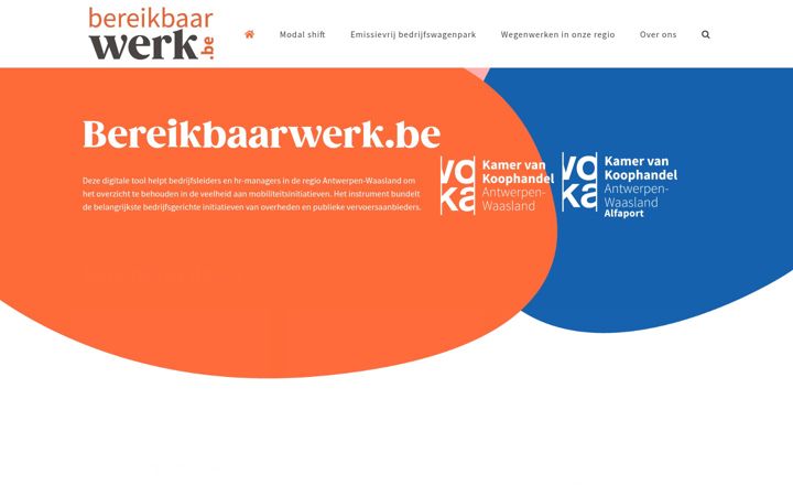Zrzut ekranu bereikbaarwerk.be