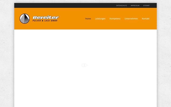 Screenshot of bereiter-pulver.de