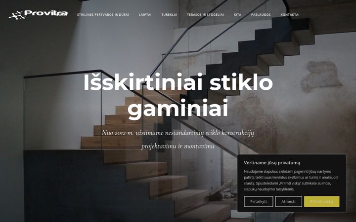 Screenshot of beremisstiklas.lt