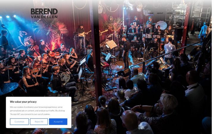 Screenshot of berendvandeelen.com