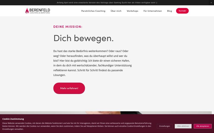 Screenshot of berenfeld.net