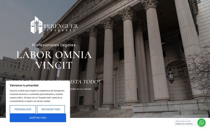 Screenshot of berenguerabogados.com