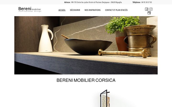 Screenshot of berenimobilier.com