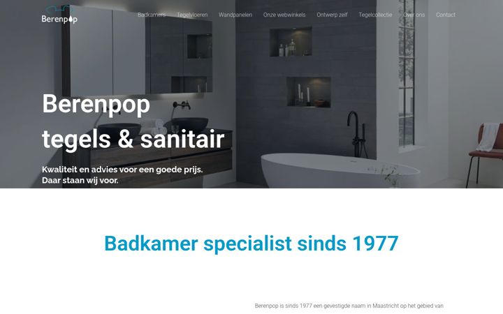 Screenshot of berenpop.nl