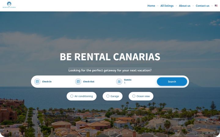 Screenshot of berentalcanarias.com