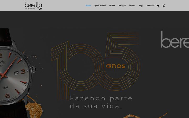 Screenshot van berettajoias.com.br