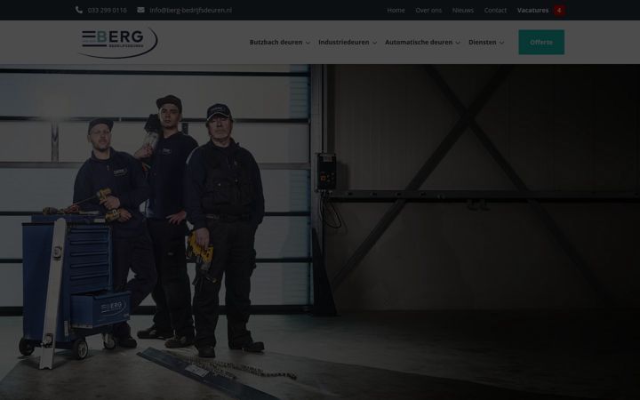 Ekrano kopija berg-bedrijfsdeuren.nl