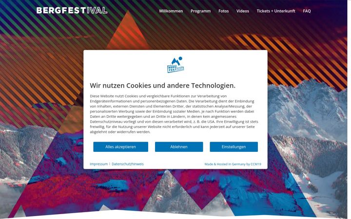 Képernyőkép: berg-festival.com