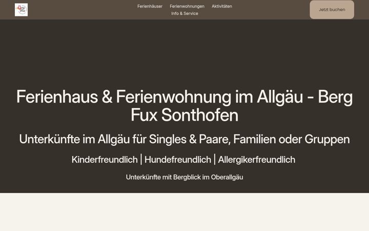 Captura de pantalla de berg-fux.de
