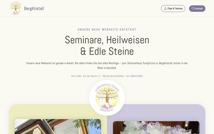 Screenshot of berg-kristall.eu