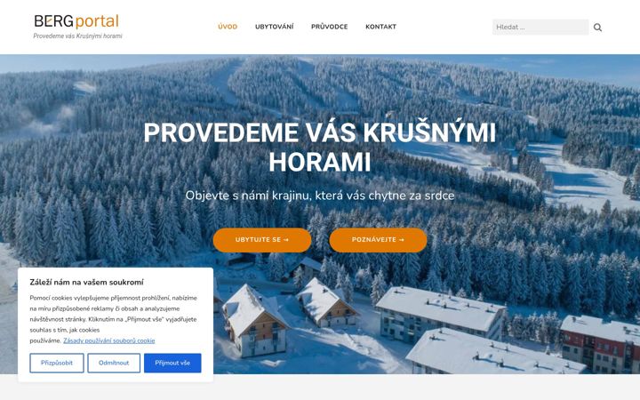 Screenshot of berg-portal.cz