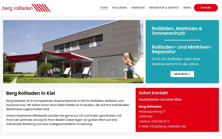 Screenshot of berg-rollladen.de