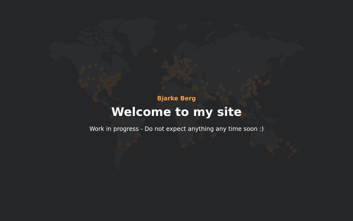 Screenshot of berg.dev