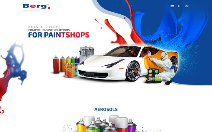 Screenshot of berg.pl