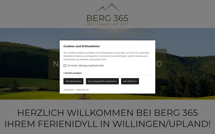 Screenshot of berg365.de