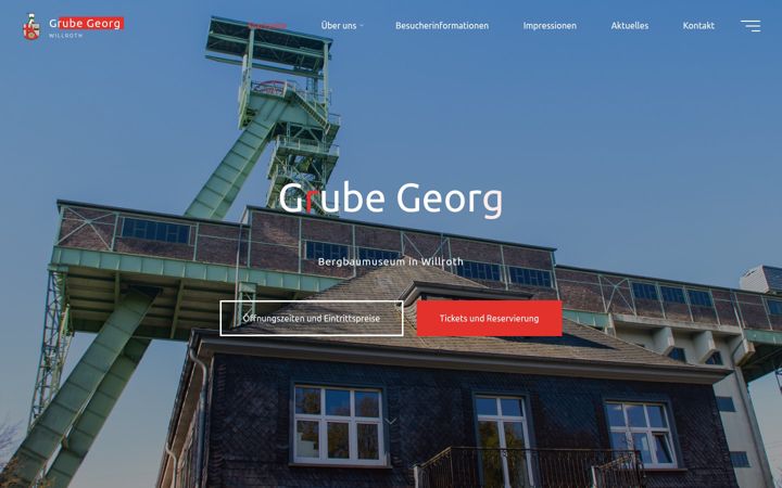 Screenshot of bergbau-willroth.de