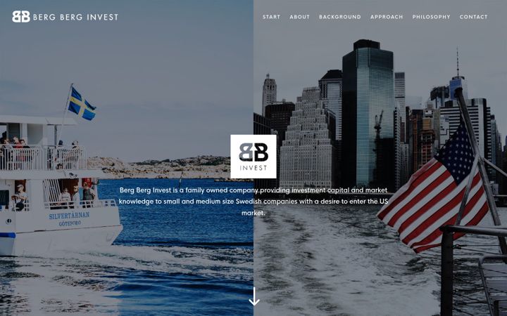 Screenshot of bergberginvest.com